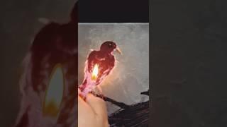 Wow  The Black Crow #youtubeshorts #viralvideo #art #magic #shorts #ytshorts #viralshort #crow #yt