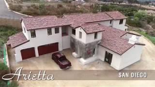 Arietta at Del Mar Mesa - San Diego New Luxury Home Construction Update, October 2018