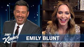 Emily Blunt on Her Kids Having English Accents, Christopher Walken & Top 3 Christmas Songs