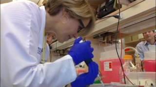 Katie Couric - Colon Cancer Lab Tour at Case Western Reserve University