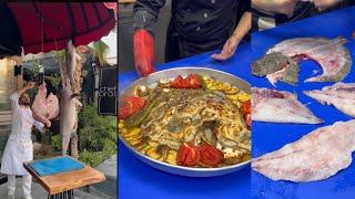 TURBOT RECİPE  1,2,3 or 4 ??  video by Chef Faruk GEZEN