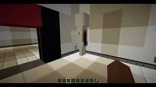 SCP-173 containment chamber recreated in minecraft