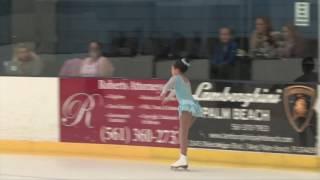Breanna Rodriguez Palm Beach Ice Works Basic Skills 2016