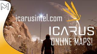 Icarus! Tips / Tutorial - ONLINE INTERACTIVE MAPS w/CAVES!