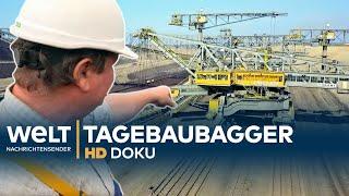 Tagebaubagger - Die größte bewegliche Maschine der Welt | HD Doku