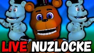  FNaF World Randomizer Nuzlocke: HARD MODE LIVE!