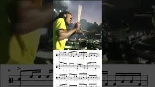 Devon Stixx Taylor Crazy Drum Solo Transcription️ #drum #drummer #drumtranscription