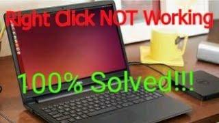 Right click not working in ubuntu 18.04 problem fixed | 100% working | Latest trick 2019