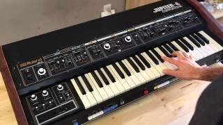 Roland Jupiter 4 JP4 Rare Vintage Analog Synthesizer Synth Keyboard Demo JP6 JP8 JP-4