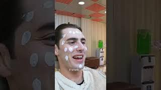 Luke Damant rewards kind barber in Iraq  #shorts