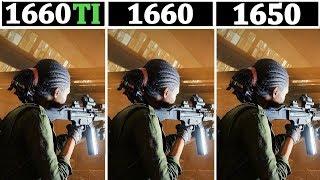 GTX 1650 vs 1660 vs 1660TI | Tested 18 Games |