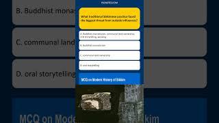 What traditional Sikkimese practice faced the biggest threat from outside influences?