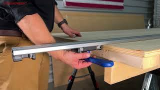 Quinn Clamp and Cutting Edge Guide | Harbor Freight