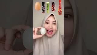 Telur utuh vs jagung utuh 