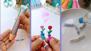 DIY Paper Craft / Easy to make / how to make/miniature craft/ school project/ Dilya art 33