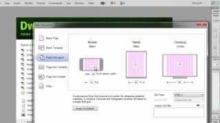 Как создать responsive (резиновый) сайт в Dreamweaver CS6 - Урок 3