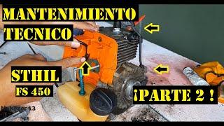 Como hacer el MANTENIMIENTO TECNICO a tu DESBROZADORA O MOTOGUADAÑA.