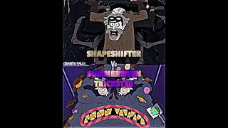 Summerween trickster vs Shapeshifter #gravityfalls #vsedit #vsbattle #whoisstronger #whoisstrongest