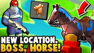 NEW HORSE + HORSE SADDLE, NEW LOCATION, and NEW BOSS (finally...) - Last Day on Earth Survival