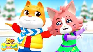 Dance On Ice Cartoon and Funny Video for Children