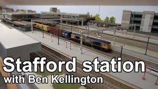 Stafford Station in N gauge