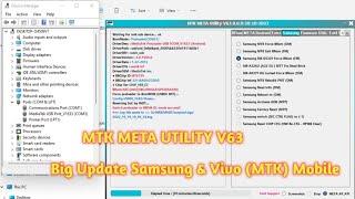 All Android Mobile MTK CPU Safe Format & FRP Remove META Mode | Big Update MTK META UTILITY V63