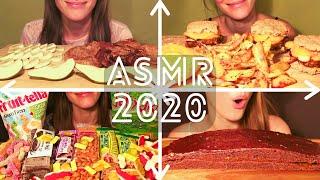 ASMR Eating Compilation 2020 (No Talking|Eating Sounds) HungryTessy ASMR