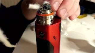 Как подготовить базу RBA к парению на баке TFV8 от Smoktech