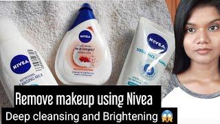 Skincare routine using nivea |for deep cleansing&brightening|srileka-tamilbeautychannel