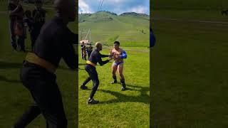 Mongolian Wrestler Destroyed Me!!