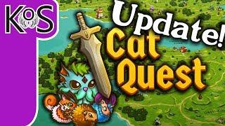 Cat Quest: END-GAME UPDATE!  - Punny Kitty RPG! - Let's Play, Gameplay