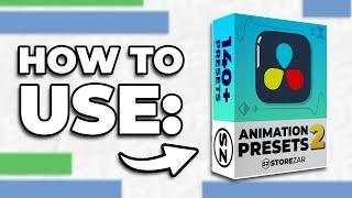 How To Use Animation 2 Presets in DaVinci Resolve - By Finzar