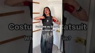 Costume vs. Catsuit, Who Should Win? ‍️ #battle #of #latex