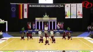 Cheer Dance World Champion 2015: Dance Deluxe (Germany), 1st place