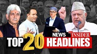 #Watch: Superfast Top 20 Headlines | News Insider 24x7