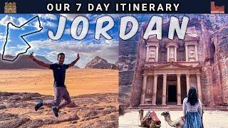 Jordan 7 Day Itinerary: Petra, Wadi Rum & Dead Sea | Jordan travel guide 2024