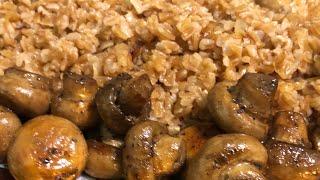 Полба с грибами | Հաճարով փլավ | Spelt wheat pilaf with mushrooms