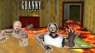Floor Is Lava In Granny's House | Granny Lava mode Challenge | Lovely Boss