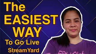 How to go live with StreamYard|Tagalog|Xris Tutorials