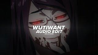 wutiwant - saraunh0ly (slowed + remix) [edit audio]