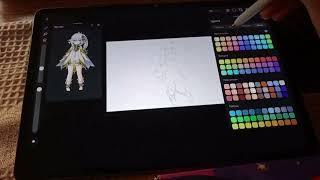 Обзор художника на планшет HUAWEI MatePad 11,5"S  PaperMatte | Speedpaint