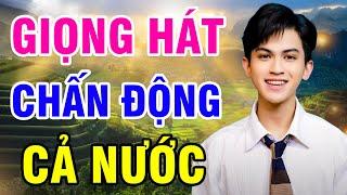 Cậu Bé Có "GIỌNG HÁT CHẤN ĐỘNG CẢ NƯỚC" Khiến Cả Trường Quay HOẢNG LOẠN Ngay Khi Vừa Cất Giọng Lên