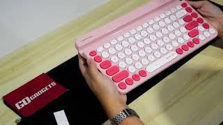 UNBOXING | A4Tech Fstyler FBK30 Bluetooth & 2.4G Wireless Keyboard Raspberry | GO GADGETS