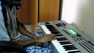 Nandhalala Background Score on Keyboard