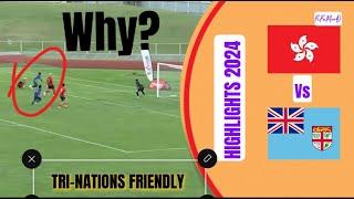 Fiji vs Hong Kong Highlight 2024 | Tri Nations Fifa Series 2024