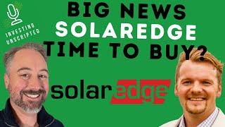 BIG News for SolarEdge: Is it Time to Buy?