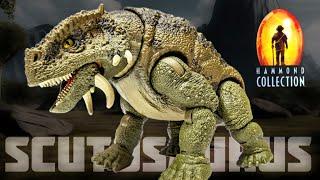 Mattel Jurassic World Hammond Collection Scutosaurus Review!!!