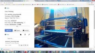 Anet A8 auto level and octoprint