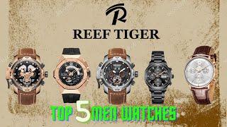 REEF TIGER - TOP 5 REEF TIGER Watch 2021 | watch for men | best men watches