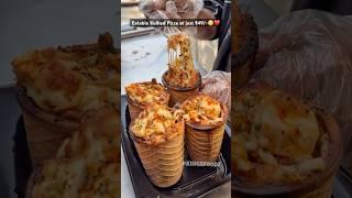Cheesy Kulhad Pizza at just ₹49/- #shorts #pizza #indianstreetfood
